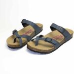 Breeze Ladies Cross Over Sandal Denim