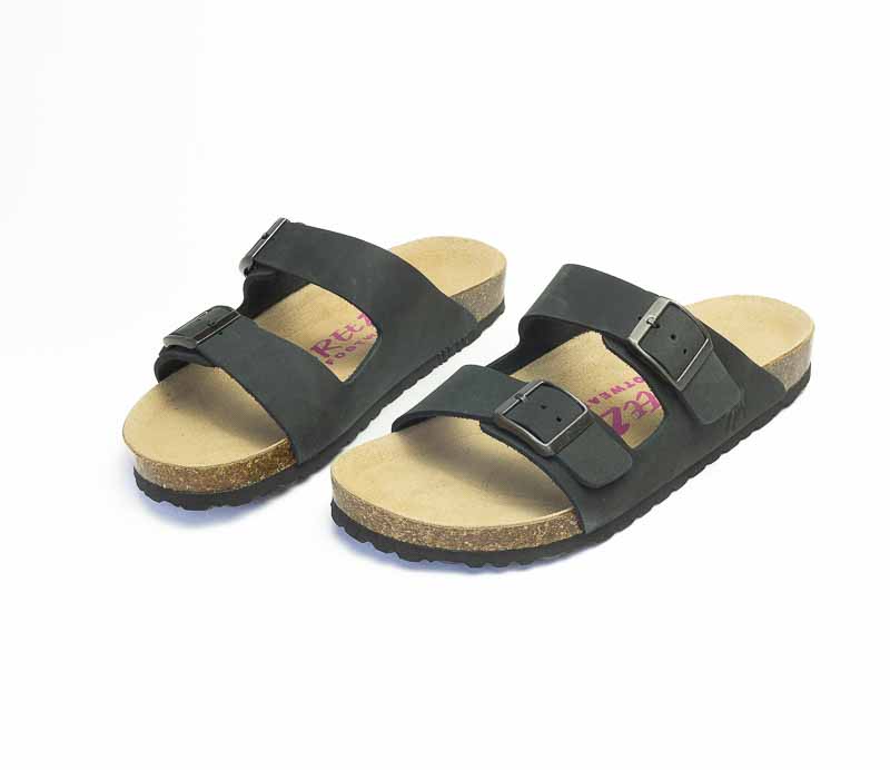 Breeze Ladies Slide Sandals Black