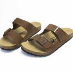 Breeze Mens Slide Sandal - full grain leather