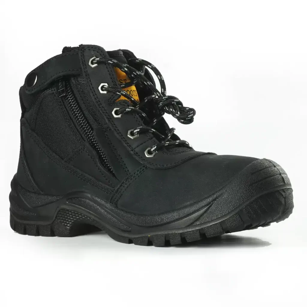 Buster Mens Black Work Boot